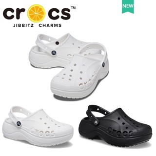 รองเท้า crocs baya platform clog 4.1 ซม  รองเท้าไปทะเล|208186