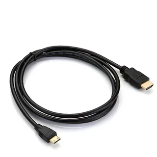 mini HDMI to HDMI cable 1.8M 3M 5M - Black