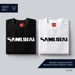 Mandev Cyberpunk 2077 Samurai V4 Short Sleeve T-Shirt_12