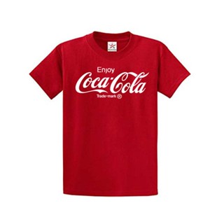 [COD]จัดส่ง 【 Playboyyy】เสื้อยืด ลาย coca cola coke เสื้อยืดคุณภาพ ผ้า หนานุ่ม ใส่สบาย ไม่หดย้วย การันตี หลายสี ขนาดตามร