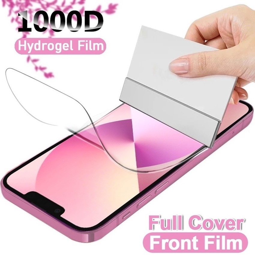 7D Full Curved Hydrogel Film LG Velvet 5G V60 ThinQ V50 V50S VK40S K50S G8 G8X V40 V30 G8 ThinQ G7 G