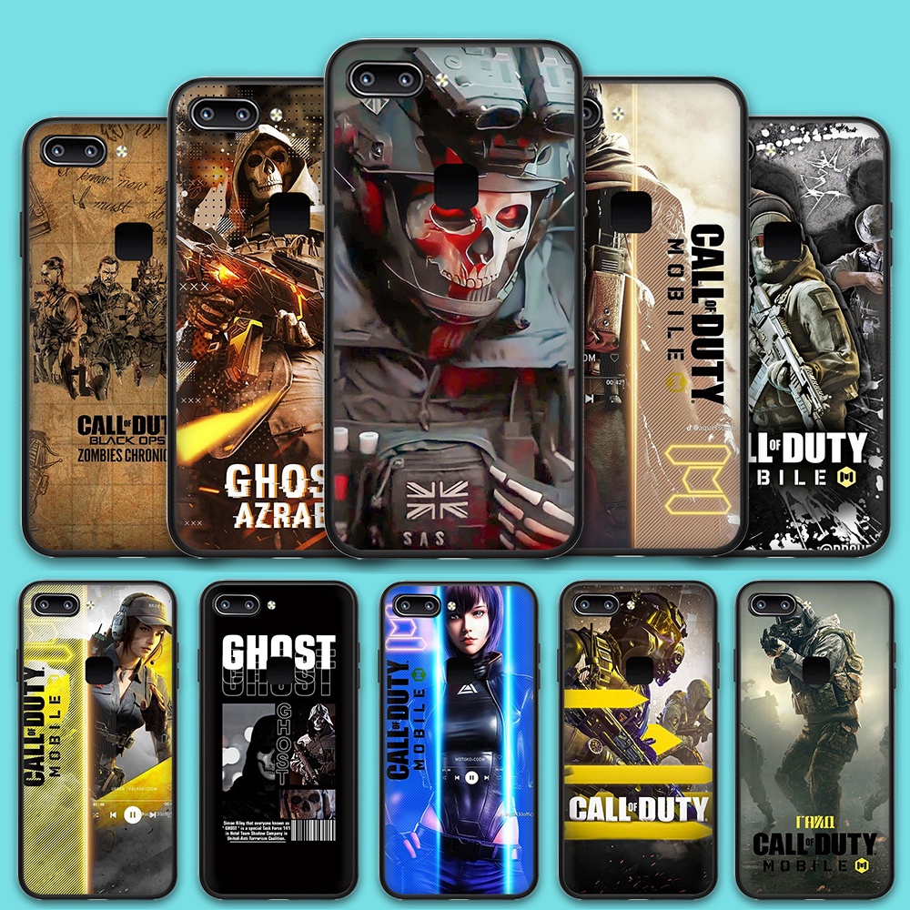 Realme C21Y C25Y C25 C25S C35 Q3 Q3i C6C4 Call of duty ซิลิโคนอ่อนนุ่มเคสโทรศัพท์