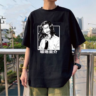 2021 Tokyo Revengers Baji Keisuke Anime Harajuku Fashion O-neck Short Sleeves Unisex T-shirt Autumn_09