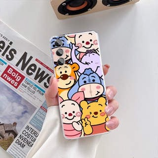 เคสโทรศัพท์มือถือ ซิลิโคนนิ่ม ลายการ์ตูนหมีน่ารัก สําหรับ Samsung S23 S22 Ultra S9 S8 S10 S20 S21 Plus S22 Ultra Note 9 10 Plus 20 Ultra S21 FE 5G