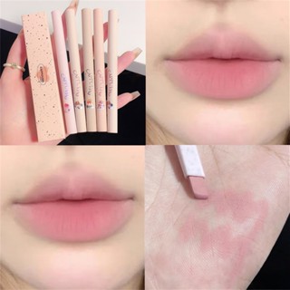 CAPPUVINI Lipstick Velvet Mist Not Easy To Decolorize Lipstick Sweatproof Portable Long-lasting Lipstick High Quality Cosmetics