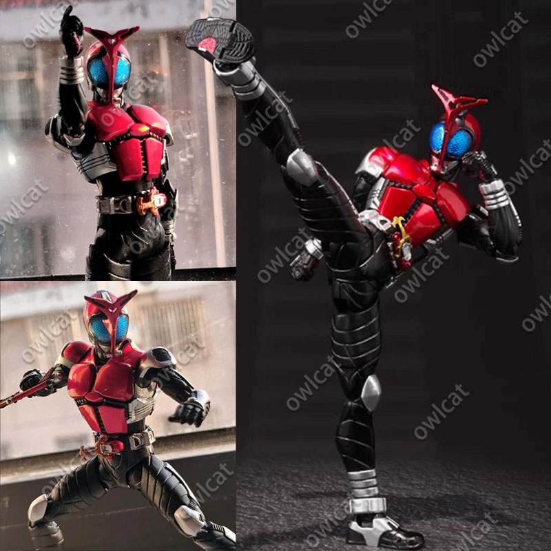 โมเดล Kamen Rider Kabuto Rider Form SHF SHINKOCCHOU SEIHOU 15cm Masked Rider Action Figure Dark / Ka