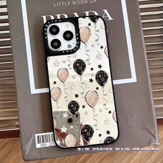 Casetify เคสโทรศัพท์มือถือกระจก ลายดาว ลูกโป่ง สําหรับ iPhone 14 13 12 11 Pro Max