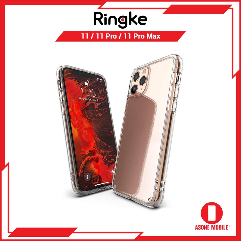 RINGKE เคสโทรศัพท์มือถือ แบบใส ป้องกันรอยขีดข่วน สําหรับ iPhone 11 11 Pro 11 Pro Max