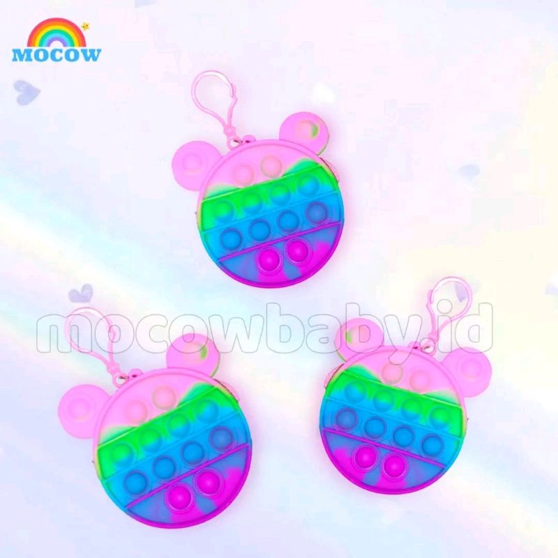 Pop it rainbow wallet / pop it wallet