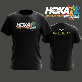 เสื้อยืดแขนสั้น พิมพ์ลาย HOKA ONE MALAYSIA CHALLENGE RUNNING พร้อมส่ง