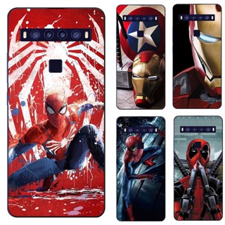 เคสโทรศัพท์ซิลิโคน TPU แบบนิ่ม ลายซุปเปอร์ฮีโร่ Marvel สําหรับ TCL 10 5G