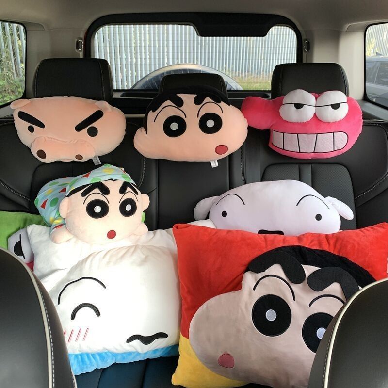 ชินจัง หมอนตุ๊กตานุ่ม รูปการ์ตูนชินจัง Nohara Shinnosuke Crayon สไตล์ญี่ปุ่น ของเล่นสําหรับเด็ก