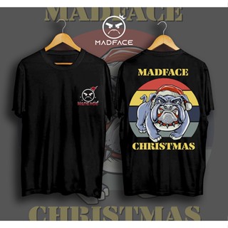 MAD FACE Christmas Dog  T-Shirts 2022 New Design D3 Gift Versatile Round Neck Comfortable_02