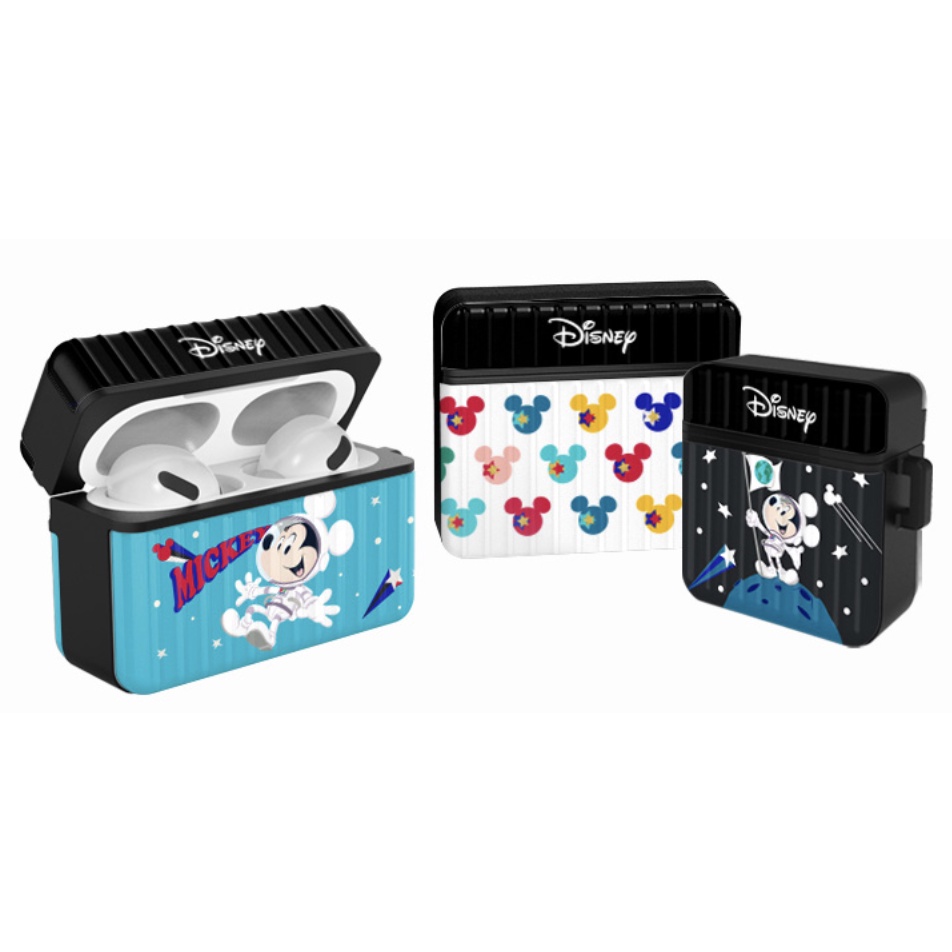 Disney space edition hard case compatible for Airpods 1 / 2 / 3 / pro / pro 2 galaxy buds 2 pro live mickey pattern