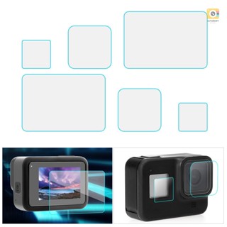 6pcs Ultra-clear Screen Protector Tempered Glass Screen Film Compatible with   8 Camera