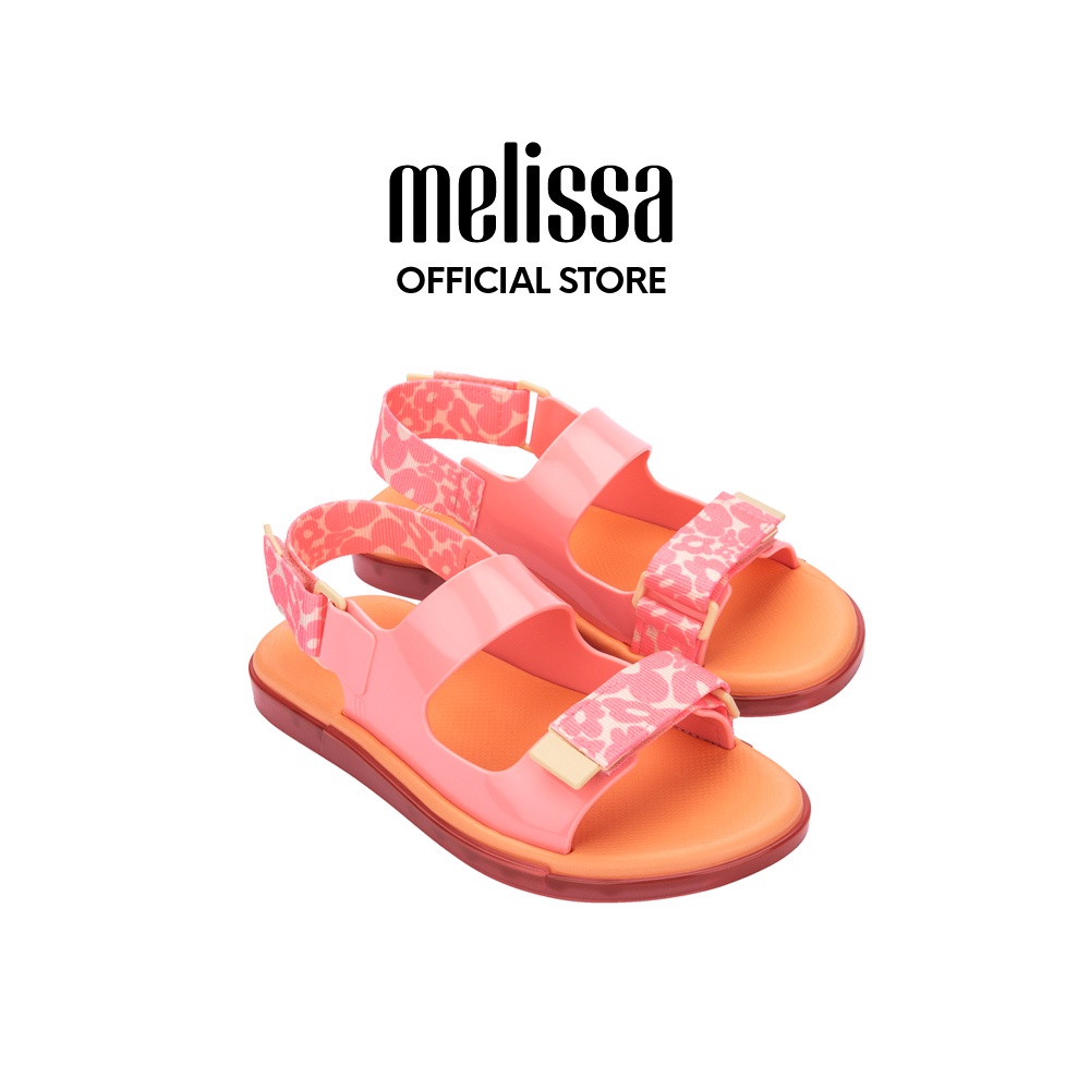 🔹ขายด่ว☀️MELISSA รองเท้ารัดส้น รุ่น 33578:MELISSA BRAVE PAPETE AD รองเท้าส้นแบน รองเท้าแตะ เมลิสซ่า PINK