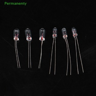 Permanenty 20 ชิ้น จิ๋ว 3/4 มม. 6V 12V โคมไฟ หลอดไฟ อิดิสัน ไส้หลอดไส้ ข้าวสาร ของดี