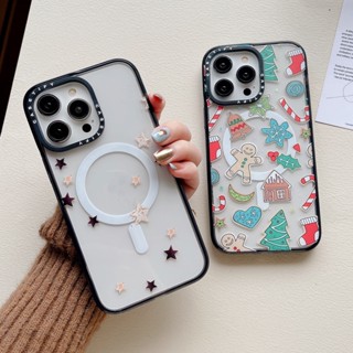 【ดาวหลากสี】Casetify เคสโทรศัพท์มือถืออะคริลิค แม่เหล็ก คุณภาพสูง สําหรับ iPhone 14 Pro max 13 13 Pro max 11 Pro max 14 14Pro 12 12Pro 12 Pro max 13Pro