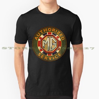 Gildan เสื้อยืดลําลอง แขนสั้น คอกลม พิมพ์ลายรถยนต์ Mg Mgb Mga Abingdon Mgtd Mgtf Mgc Midget Magnette Cars สไตล์ฮารา_02