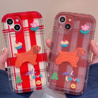 เคสโทรศัพท์มือถือ ซิลิโคนนุ่ม TPU ใส กันกระแทก ลายน่ารัก สําหรับ IPhone 14 13 11 12 Pro XS Max X XR 7 8 Plus