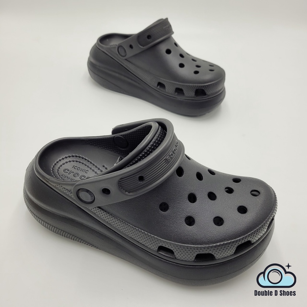 รองเท้าลำลองแฟชั่น สไตล์ Crocs Classic Crush Clog