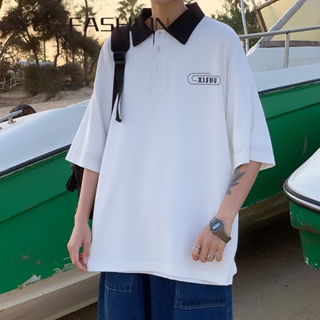 YEE Fashion  เสื้อยืด เสื้อ ผู้ชาย Polo เสื้อเชิ้ตแขนยาวลําลอง ทรงหลวม ขนาดใหญ่ ระบายอากาศได้ดี แฟชั่นฤดูร้อน สําหรั ผู้ชาย ทันสมัย Unique สไตล์เกาหลี High quality C27A004 37Z230910