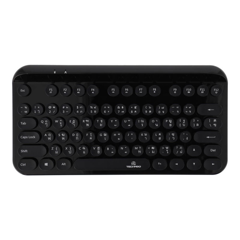 คีย์บอร์ด TECHPRO Wireless Dot Keyboard (TH/EN)