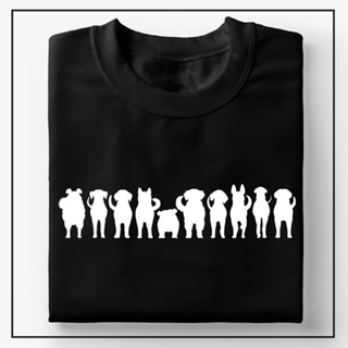 DOGS BREED COLLECTION T-Shirt Men Women Statement Design Tee Shirt Minimalist_02