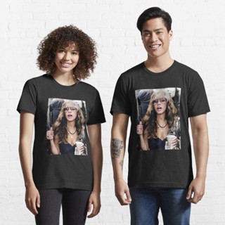 เสื้อเชิ้ตแขนสั้น เสื้อยืดแขนสั้น เสื้อไม่ต้องรีด tshirt stevie nicks 823388171398606898