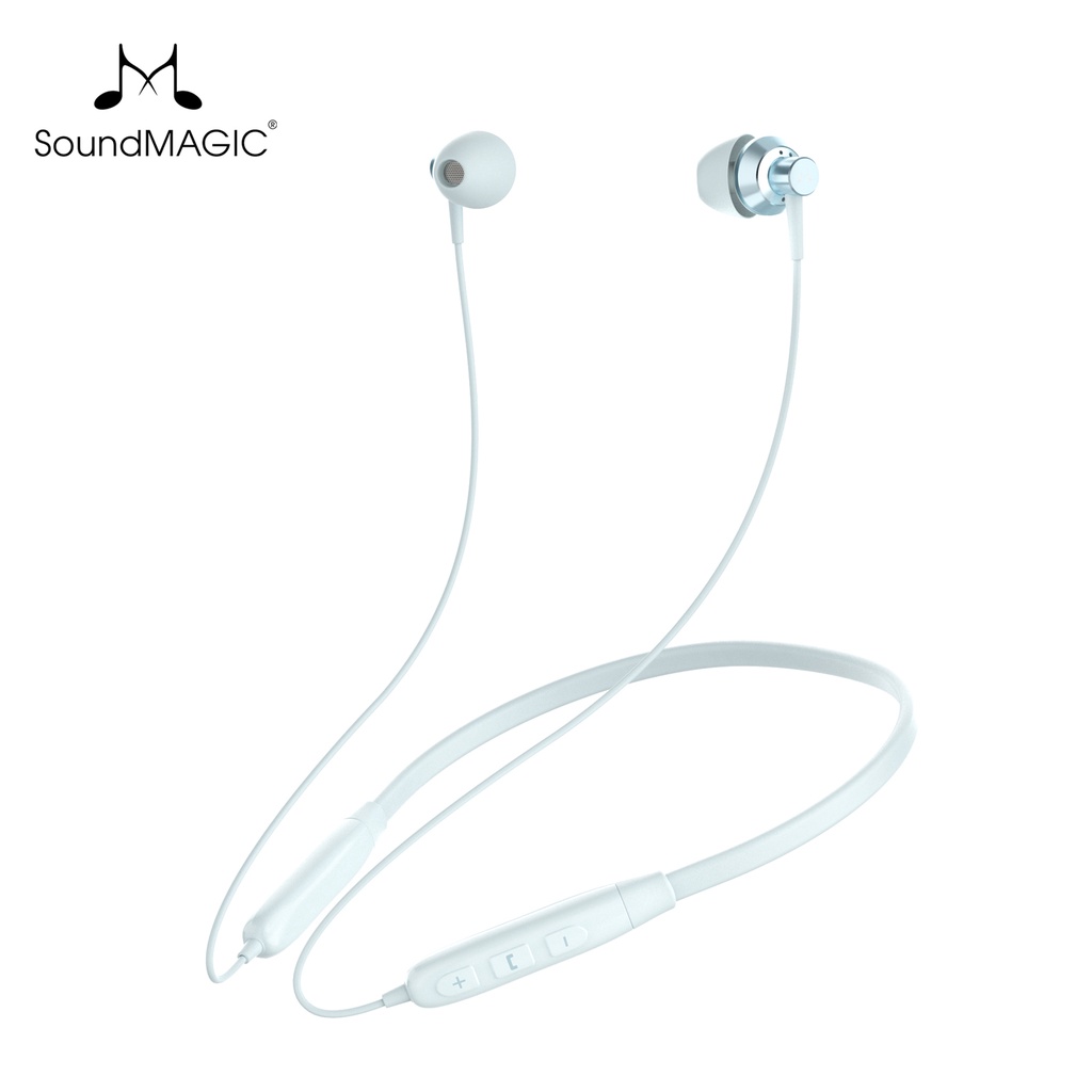 SoundMAGIC S20BT หูฟังไร้สายกีฬาพร้อมไมโครโฟนบลูทูธน้ําหนักเบาหูฟังแบบคล้องคอ IPX6 กันน้ําหูฟังสเตอร