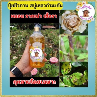 สบู่เหลวกำมะถันบำรุง เป็นปุ๋ยชีวภาพ ปุ๋ยกุหลาบ 250 ml ใช้กับต้นไม้ กำจัดไรแดง เพลี้ย รา เพิ่มสีสัน ขนาดและมีกลิ่นหอม