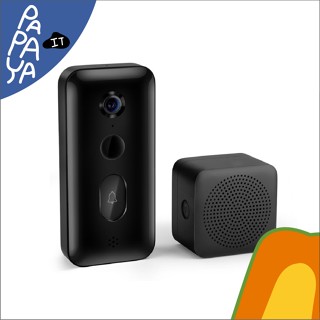 Xiaomi Smart Doorbell 3 Black กริ่งประตูไร้สาย รองรับเสียง 2 ทาง