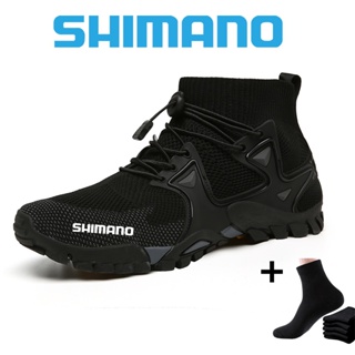 SHIMANO รองเท้าบูทลําลอง กันลื่น กันน้ํา ให้ความอบอุ่น เหมาะกับใส่ตกปลากลางแจ้ง แฟชั่นฤดูหนาว สําหรับผู้ชาย 2023