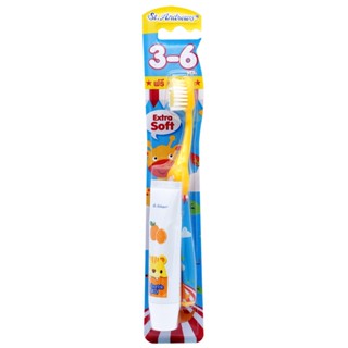 เซนท์แอนดรูว์แปรงสีฟันการ์ตูน 3-6 ปี ST.ANDREWS CARTOON TOOTHBRUSH 3-6 YEAR