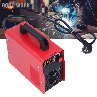 Good Work เครื่องเชื่อมอาร์คมินิแบบพกพาเครื่องเชื่อม DC Inverter 20‑200A ARC200 EU Plug AC220V