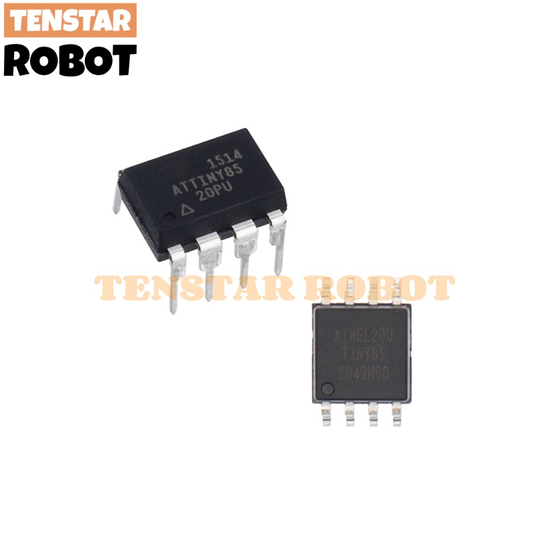 ชิปไมโครคอนโทรลเลอร์ ATTNIY85 ATTINY85-20PU DIP ATTINY85-20SU SOP8