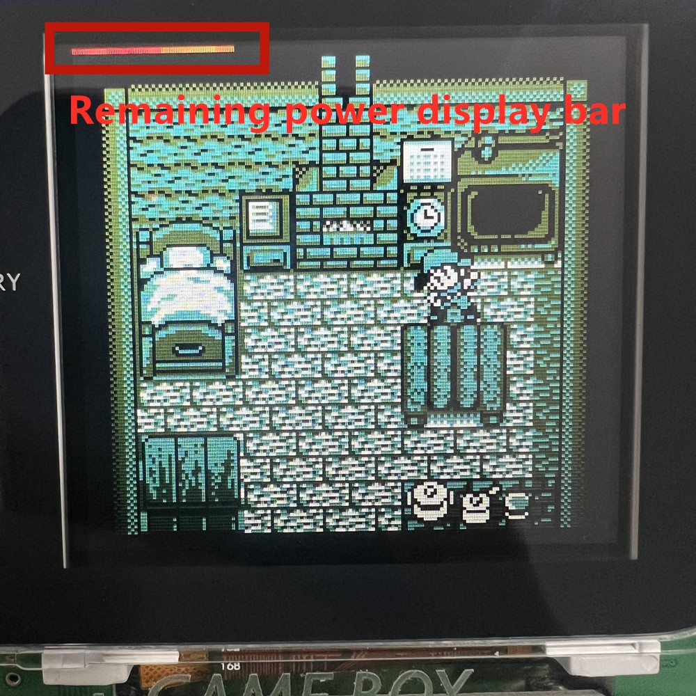 ชุดปรับแต่งหน้าจอ lcd 2.45 นิ้ว สําหรับ GB v4.0 Nintendo Gameboy GB DMG