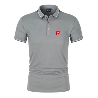 Uniqlo เสื้อโปโล แขนสั้น แฟชั่นฤดูร้อน สําหรับผู้ชาย 7 สี ไซซ์ M-4Xl 0773