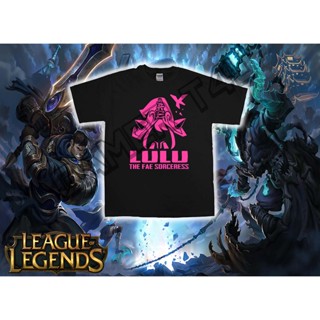 League of Legends TShirt LULU (FREE NAME AT THE BACKK! )_03