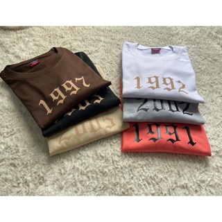 ♘BIRTH YEAR LOGO CUSTOMIZE Aesthetic Statement Shirt/Tshirts Unisex Minimalist Tees✦、 aesthetic sh_03