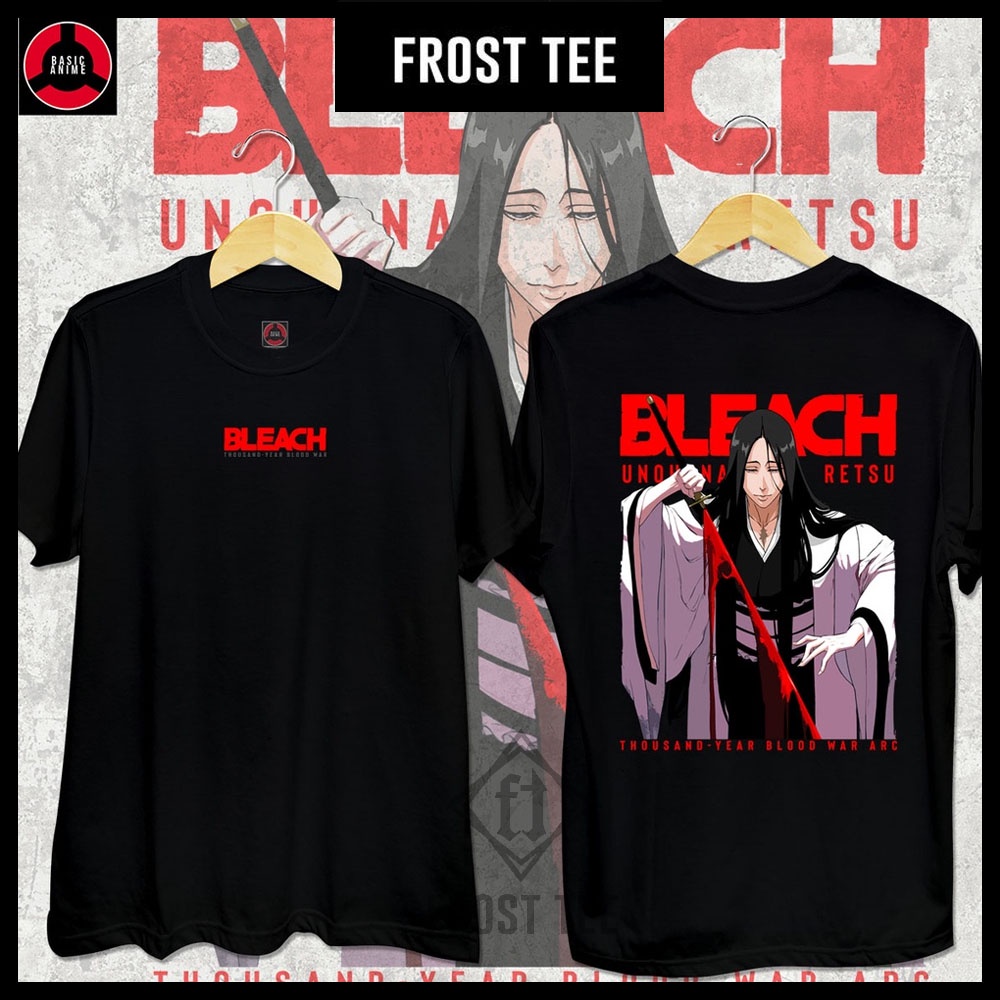 HOT - เสื้อยืด Bleach รุ่น - Unoahana Retsu BANKAI Anime ไม่ซ้ําใครและสวยงามราคาถูก