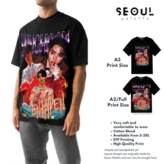 Sunghoon Enhypen EN- Manifesto KPop Oversized Bootleg Vintage Graphic Tshirt Korean Top Shirt Unisex_09