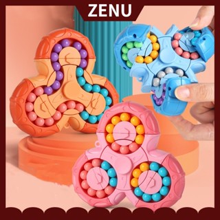 ZENU รูบิค สปินเนอร์ ของเล่นเด็ก ของเล่นเพื่อการศึกษา ฟิดเจดสปินเนอร์ (Fidget spinner magic cute)