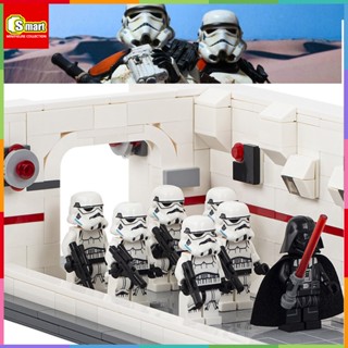 MOC Series Star Wars Darth Vader Invasion Empire Boarding Fleet (พร้อม Minifigures) การประกอบของเล่นบล็อกตัวต่อ