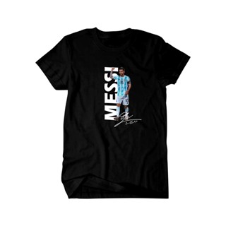 HITAM Merch Black T-Shirt - The Goat Messi Argentina Celebrity 2022_02