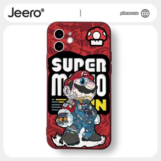 Jeero เคสไอโฟน เคสซิลิโคนนุ่มกันกระแทกการ์ตูนอนิเมะตลก เคสโทรศัพท์ Compatible for iPhone 14 13 12 11 Pro Max SE 2020 X XR XS 8 7 6 6S Plus พลัส HFF2493