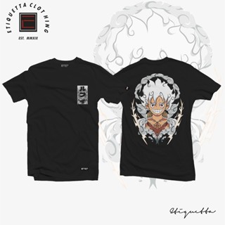 Anime Shirt - ETQTCo. - One Piece - Luffy Gear 5th - Sun God Nika v2_03