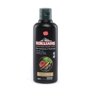 ก๊กเลี้ยงดาร์คเคนแอนด์ทิคเคนแชมพู200มลKOKLIANG 200 DARKEN THICKENSHAMPOO ML