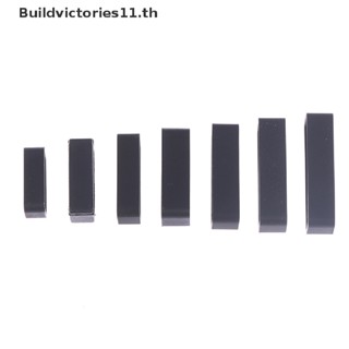 Buildvictories11 ห่วงยางซิลิโคน สีดํา 7 ขนาด 14-26 มม. สําหรับสายนาฬิกาข้อมือ TH