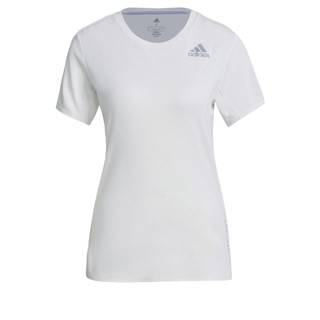 adidas วิ่ง เสื้อวิ่ง HEAT.RDY ผู้หญิง สีขาว H13222